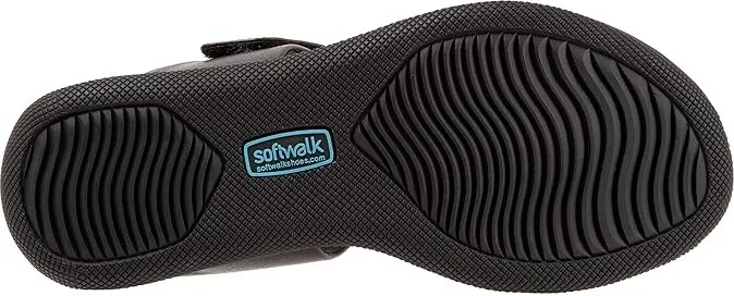 SoftWalk Talara Women's Shoes Black : 6.5 M (B), Leather - Image 3