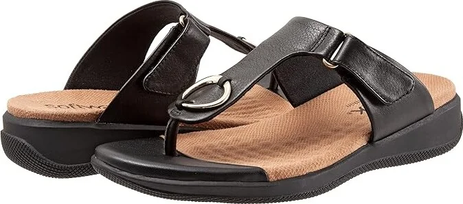SoftWalk Talara Women's Shoes Black : 6.5 M (B), Leather