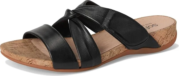 SoftWalk Tallulah Women's Sandals Black : 8.5 M (B), Leather - Image 5