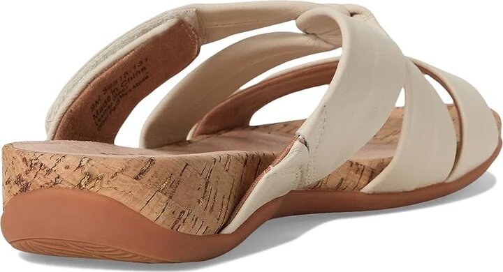 SoftWalk Tallulah Women's Sandals Ivory : 7.5 W (D), Leather - Image 4