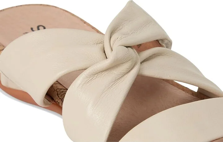 SoftWalk Tallulah Women's Sandals Ivory : 7.5 W (D), Leather - Image 7