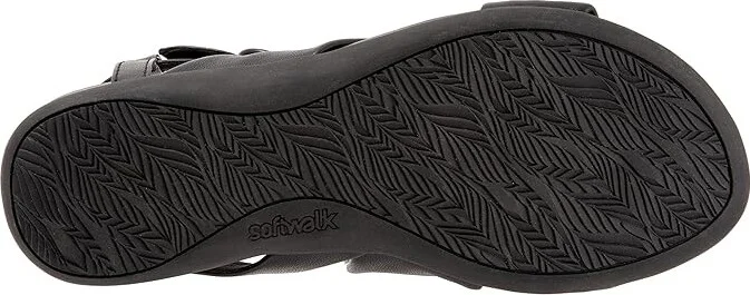SoftWalk Tieli Women's Shoes Black : 7 W (D), Suede - Image 3