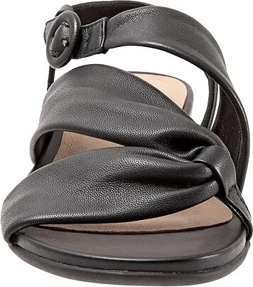 SoftWalk Tieli Women's Shoes Black : 7 W (D), Suede - Image 5