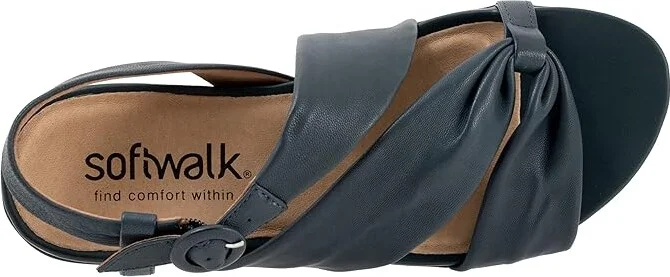 SoftWalk Tieli Women's Shoes Navy : 6 M (B) - Image 2