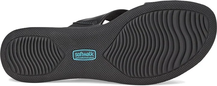 SoftWalk Tillman Women's Shoes Black Soft Nappa Leather : 8.5 N (AA) - Image 4