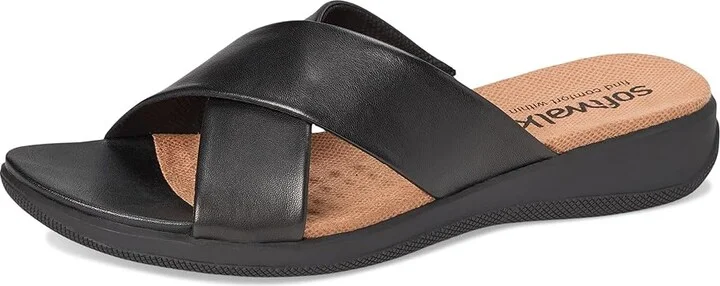 SoftWalk Tillman Women's Shoes Black Soft Nappa Leather : 8.5 N (AA) - Image 6