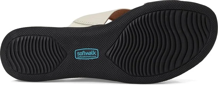 SoftWalk Tillman Women's Shoes Ivory : 11 W (D), Leather - Image 3