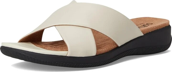 SoftWalk Tillman Women's Shoes Ivory : 11 W (D), Leather - Image 5