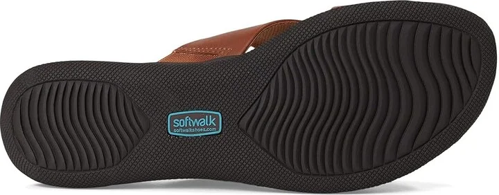 SoftWalk Tillman Women's Shoes Luggage : 6.5 M (B), Leather - Image 3
