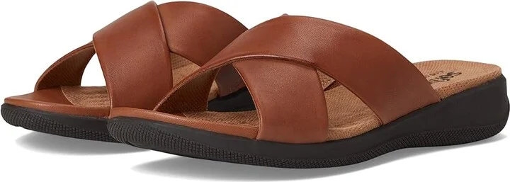 SoftWalk Tillman Women's Shoes Luggage : 6.5 M (B), Leather
