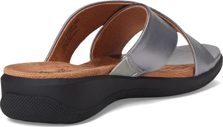 SoftWalk Tillman Women's Shoes Pewter Soft Nappa Leather : 7 N (AA) - Image 5