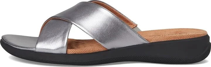 SoftWalk Tillman Women's Shoes Pewter Soft Nappa Leather : 7 N (AA) - Image 7