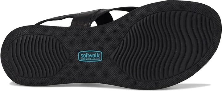 SoftWalk Tracy Women's Sandals Black : 6.5 N (A), Leather - Image 3