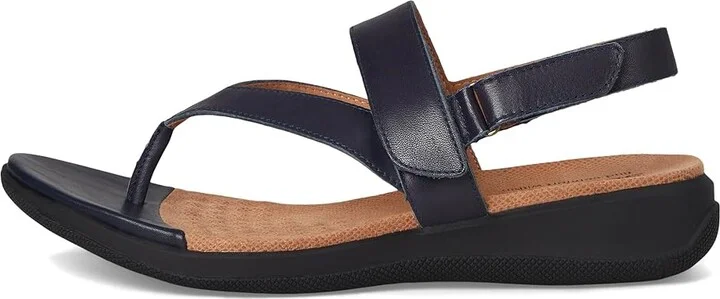 SoftWalk Tracy Women's Sandals Navy : 10 M (B), Leather - Image 6