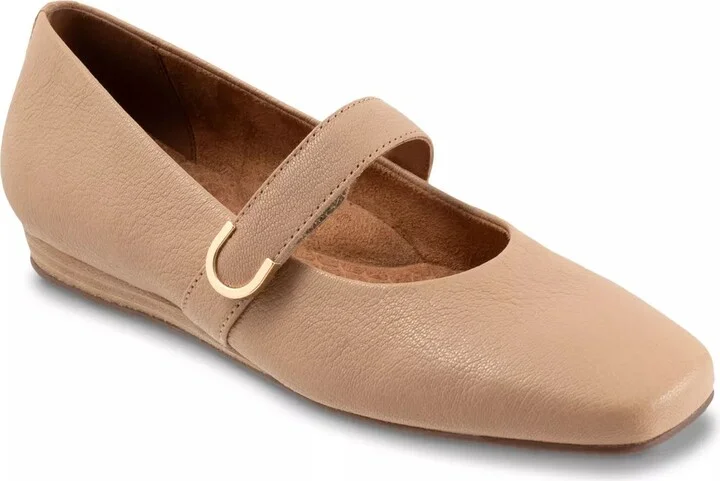 Beige Leather