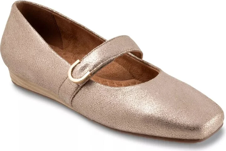 Bronze Metallic Leather