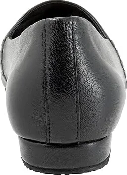 SoftWalk Vale Women's Flat Shoes Black : 5.5 M (B), Leather - Image 4