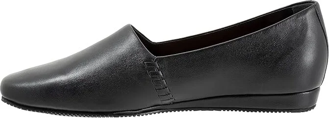 SoftWalk Vale Women's Flat Shoes Black : 5.5 M (B), Leather - Image 6