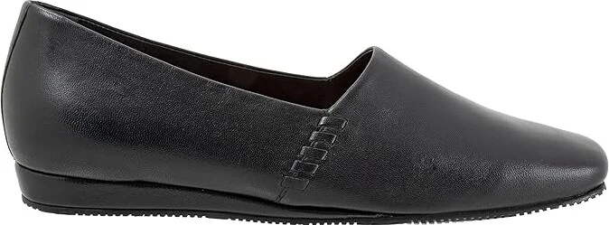 SoftWalk Vale Women's Flat Shoes Black : 5.5 M (B), Leather - Image 7