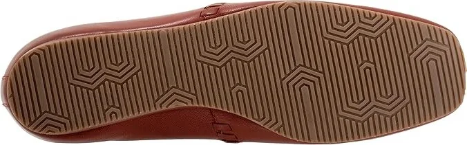 SoftWalk Vale Women's Flat Shoes Rust : 10.5 N (AA), Leather - Image 3