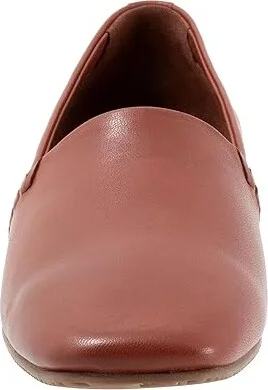 SoftWalk Vale Women's Flat Shoes Rust : 10.5 N (AA), Leather - Image 5