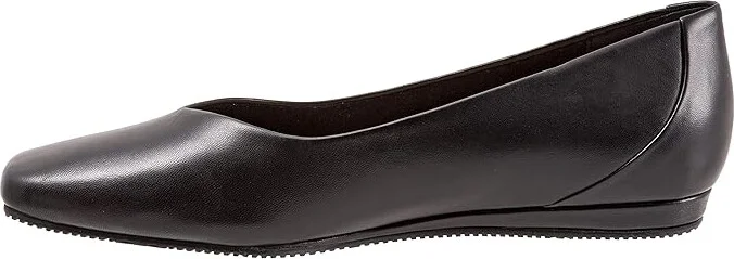 SoftWalk Vellore Women's Shoes Black : 8.5 WW (EE), Nappa - Image 6