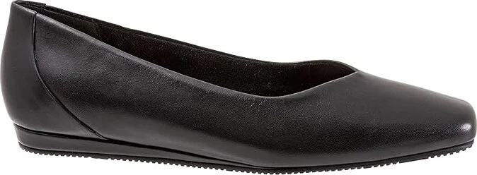 SoftWalk Vellore Women's Shoes Black : 8.5 WW (EE), Nappa - Image 7