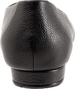 SoftWalk Vellore Women's Shoes Black Tumbled : 9 N (AA), Nappa - Image 4