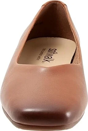 SoftWalk Vellore Women's Shoes Tan : 10.5 WW (EE), Nappa - Image 5