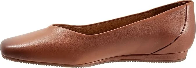 SoftWalk Vellore Women's Shoes Tan : 10.5 WW (EE), Nappa - Image 6