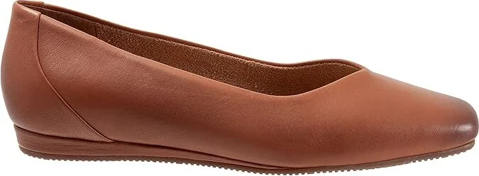 SoftWalk Vellore Women's Shoes Tan : 10.5 WW (EE), Nappa - Image 7