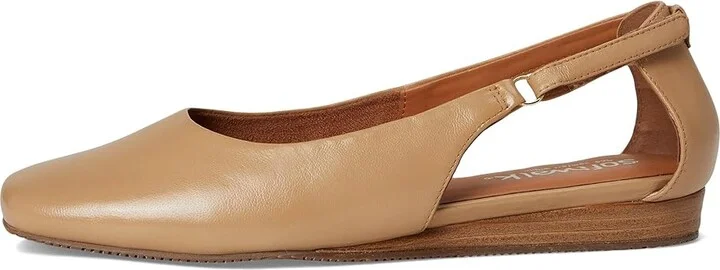 SoftWalk Venice Women's Flat Shoes Beige : 8 M (B), Leather - Image 6