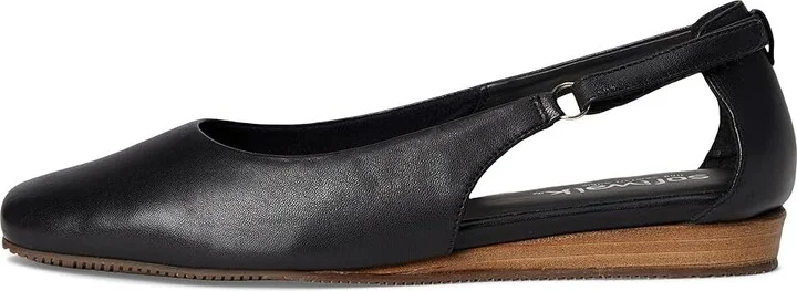 SoftWalk Venice Women's Flat Shoes Black : 8.5 M (B), Leather - Image 6