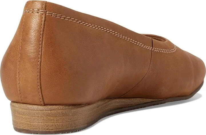 SoftWalk Vera Cruz Women's Flat Shoes Tan Pearl : 8 N (A), Leather - Image 4