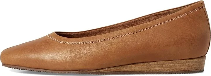 SoftWalk Vera Cruz Women's Flat Shoes Tan Pearl : 8 N (A), Leather - Image 6