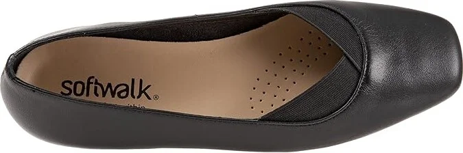 SoftWalk Vianna Women's Shoes Black : 5 M (B), Leather - Image 2
