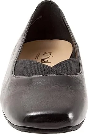 SoftWalk Vianna Women's Shoes Black Patent : 7.5 W (D), Leather - Image 5