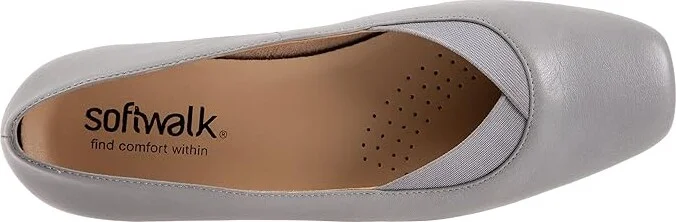 SoftWalk Vianna Women's Shoes Misty Blue : 6.5 M (B), Leather - Image 2