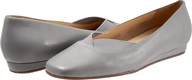 SoftWalk Vianna Women's Shoes Misty Blue : 6.5 M (B), Leather