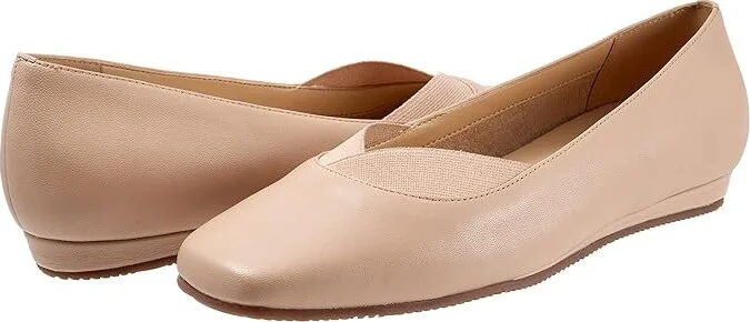 SoftWalk Vianna Women's Shoes Nude : 5 M (B), Leather