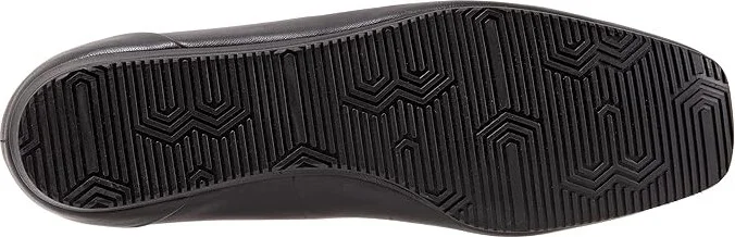 SoftWalk Vista Women's Flat Shoes Black : 8.5 M (B), Nubuck - Image 3