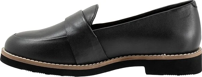 SoftWalk Walsh Women's Flat Shoes Black : 10 WW (EE) - Image 6