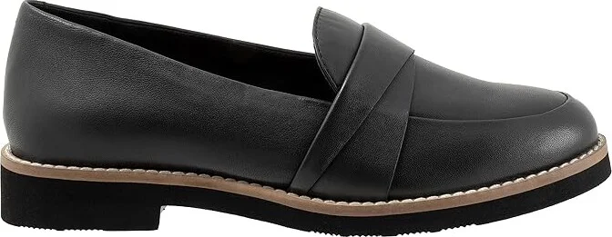 SoftWalk Walsh Women's Flat Shoes Black : 10 WW (EE) - Image 7