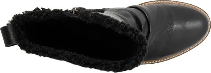 SoftWalk Warner Women's Boots Black : 8.5 N (AA), Leather/Suede - Image 2