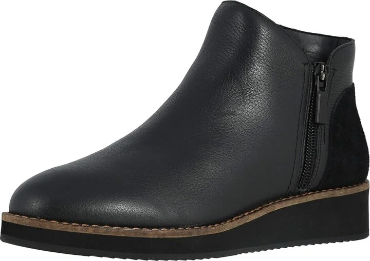 SoftWalk Wesley Women's Boots Black : 7.5 N (AA), Leather/Suede - Image 2