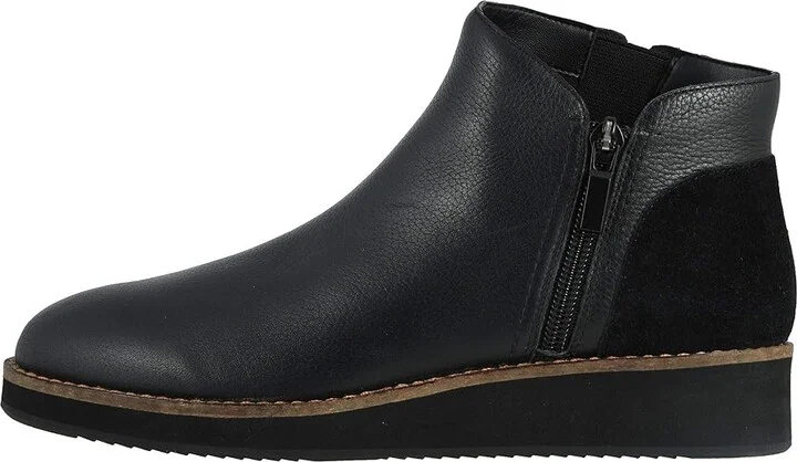 SoftWalk Wesley Women's Boots Black : 7.5 N (AA), Leather/Suede - Image 7