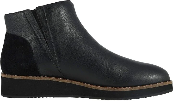 SoftWalk Wesley Women's Boots Black : 7.5 N (AA), Leather/Suede - Image 8