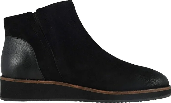 SoftWalk Wesley Women's Boots Black Suede : 7 N (AA) - Image 8