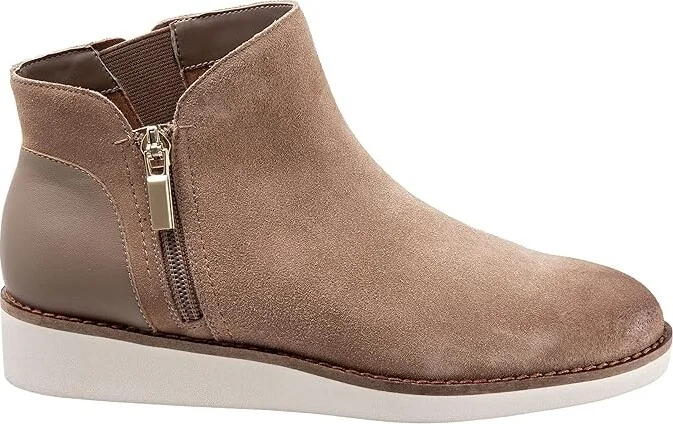 SoftWalk Wesley Women's Boots Stone Suede : 7.5 N (AA) - Image 7