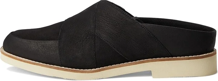 SoftWalk Wessex Women's Flat Shoes Black Nubuck : 5 M (B), Leather - Image 6